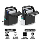 LVVIL Carrying Case Travel Bag for PS5 (Black, Black/ White) (VG-P5369)