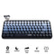 Ajazz 308I 84-Keys Bluetooth Wireless Membrane Keyboard (Mist Blue)