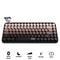 Ajazz 308I 84-Keys Bluetooth Wireless Membrane Keyboard (Bean Paste)