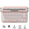 Ajazz AF84 Dual-Mode 84-Keys Membrane Keyboard (White/Pink)