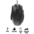 Nacodex x Ajazz NJ05 Wired Connection Low-Latency Mouse (Black)