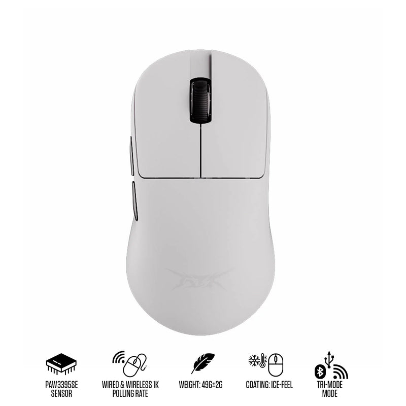 ATK Blazing Sky U2 Lightweight Wireless Gaming Mouse (White)