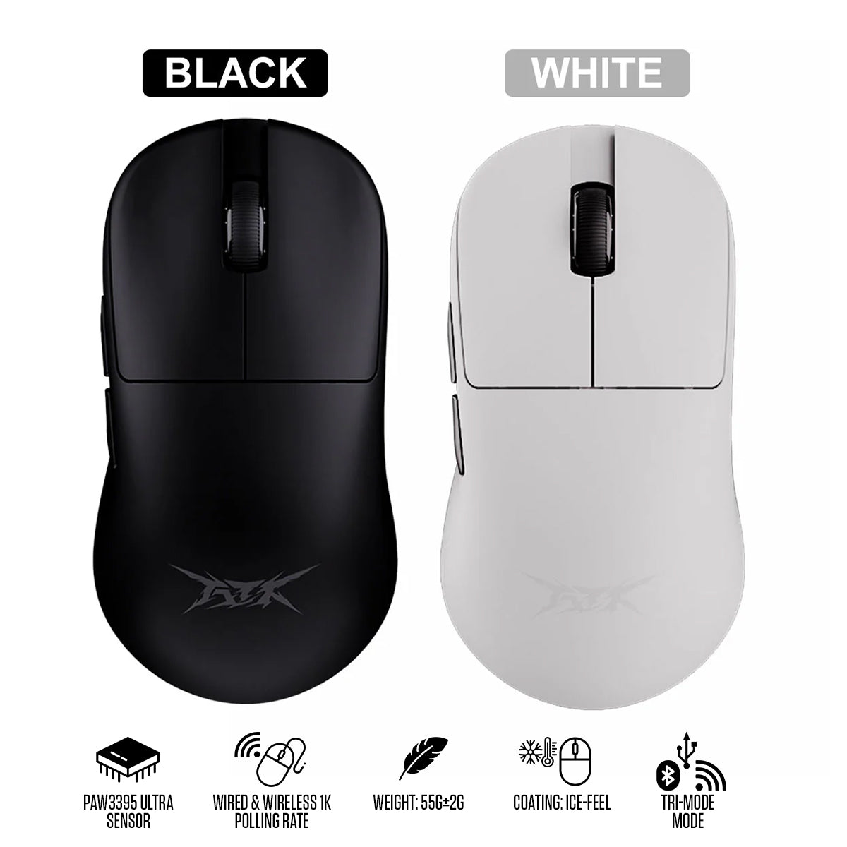 ATK Blazing Sky U2 Plus Lightweight Wireless Gaming Mouse | DataBlitz