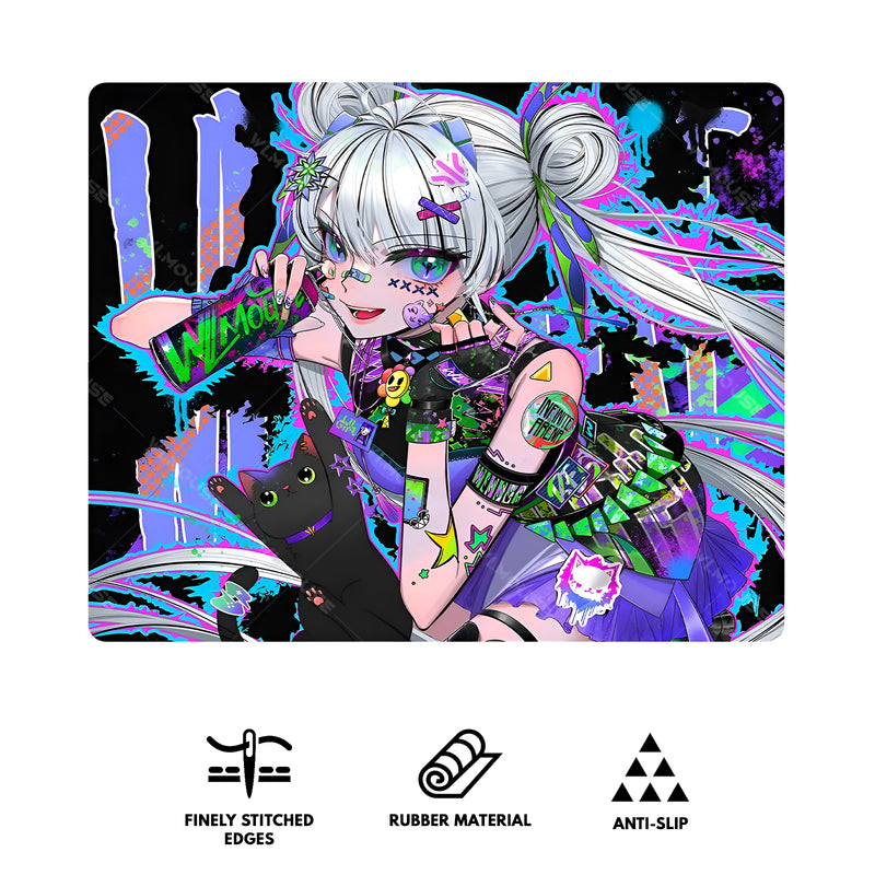 WLMouse Jumi Edition Gaming Mousepad XSOFT (490x420x4mm) (MP-CARNIVAL-S)