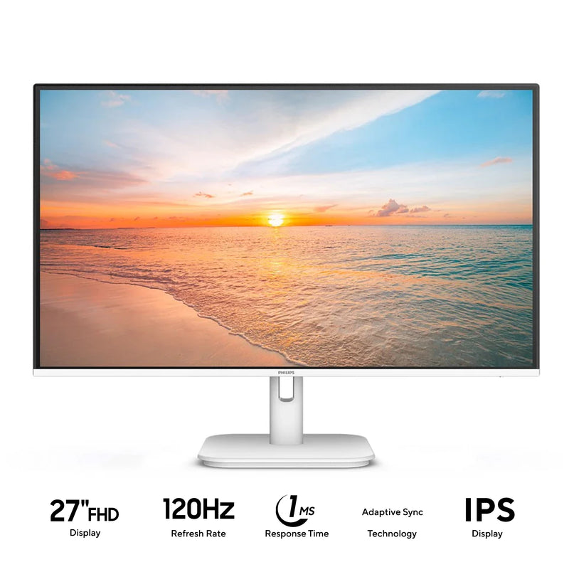 Philips 27E1N2100AW/96 27" FHD (1920x1080) 120Hz 1ms IPS Monitor with Tilt Adjustment