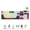 Ajazz AK35I V4 RGB Tri-Mode 100% 104-Keys Gasket-mounted Hot-Swappable Mechanical Keyboard (Black/Cream/Red) (Avocado Switch)