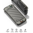 Skull & Co. HardShell Front Cover & Protective Case Bundle for Nintendo Switch 2 (Smoky Black) (NS2FCSET-SBK)