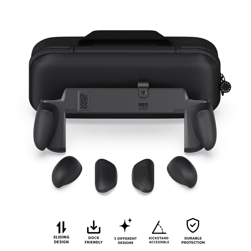 Skull & Co. NeoGrip Bundle for Nintendo Switch 2 (Black) (NS2NGSET-BK)