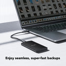Lexar SL300 1TB USB 3.2 Gen 2 Type-C Portable SSD - Up To 1050MB/s Read & 1000MB/s Write