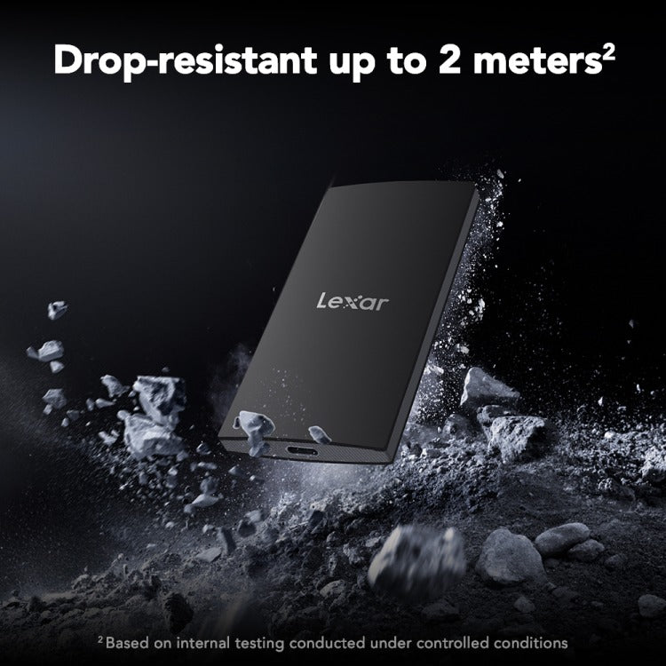 Lexar SL300 1TB USB 3.2 Gen 2 Type-C Portable SSD - Up To 1050MB/s Read & 1000MB/s Write