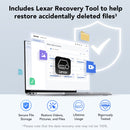 Lexar SL300 1TB USB 3.2 Gen 2 Type-C Portable SSD - Up To 1050MB/s Read & 1000MB/s Write