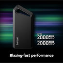 Lexar SL600 USB 3.2 Type-C Portable External SSD (Grey)