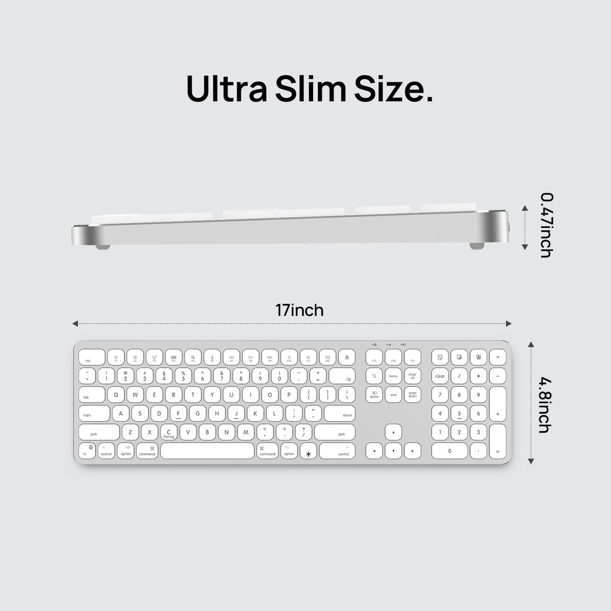 SODI KB036 Wonder Series Wireless Keyboard for macOS