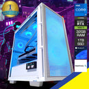 Sophos CH360 Desktop Gaming PC (White) | Intel i7-14700f | 32GB RAM | 1TB SSD | RTX 4060 TI