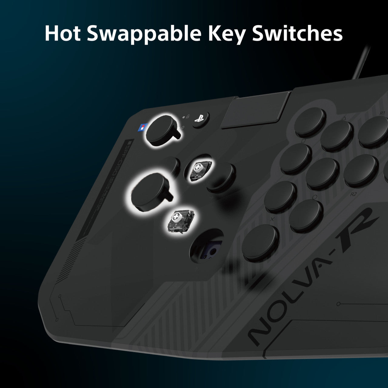 Hori Nolva Reactor Mechanical All-Button Arcade Controller