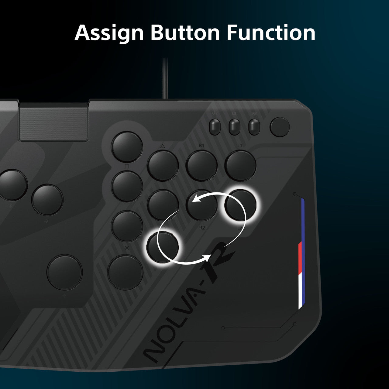 Hori Nolva Reactor Mechanical All-Button Arcade Controller