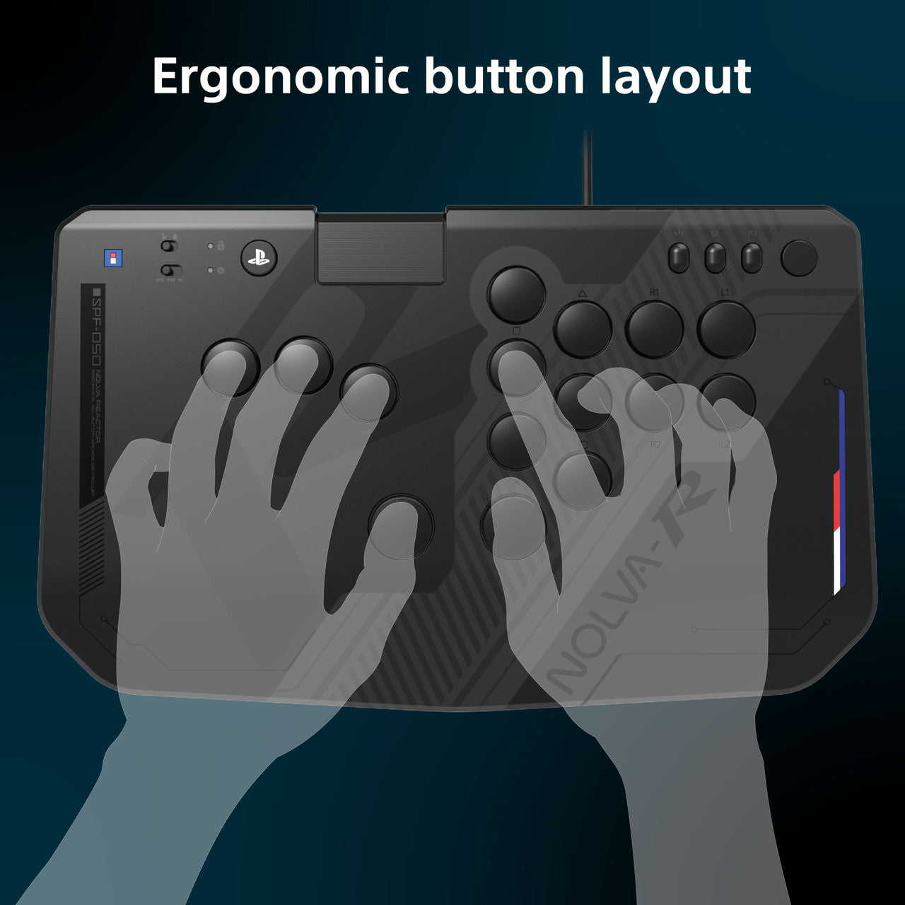 Hori Nolva Reactor Mechanical All-Button Arcade Controller
