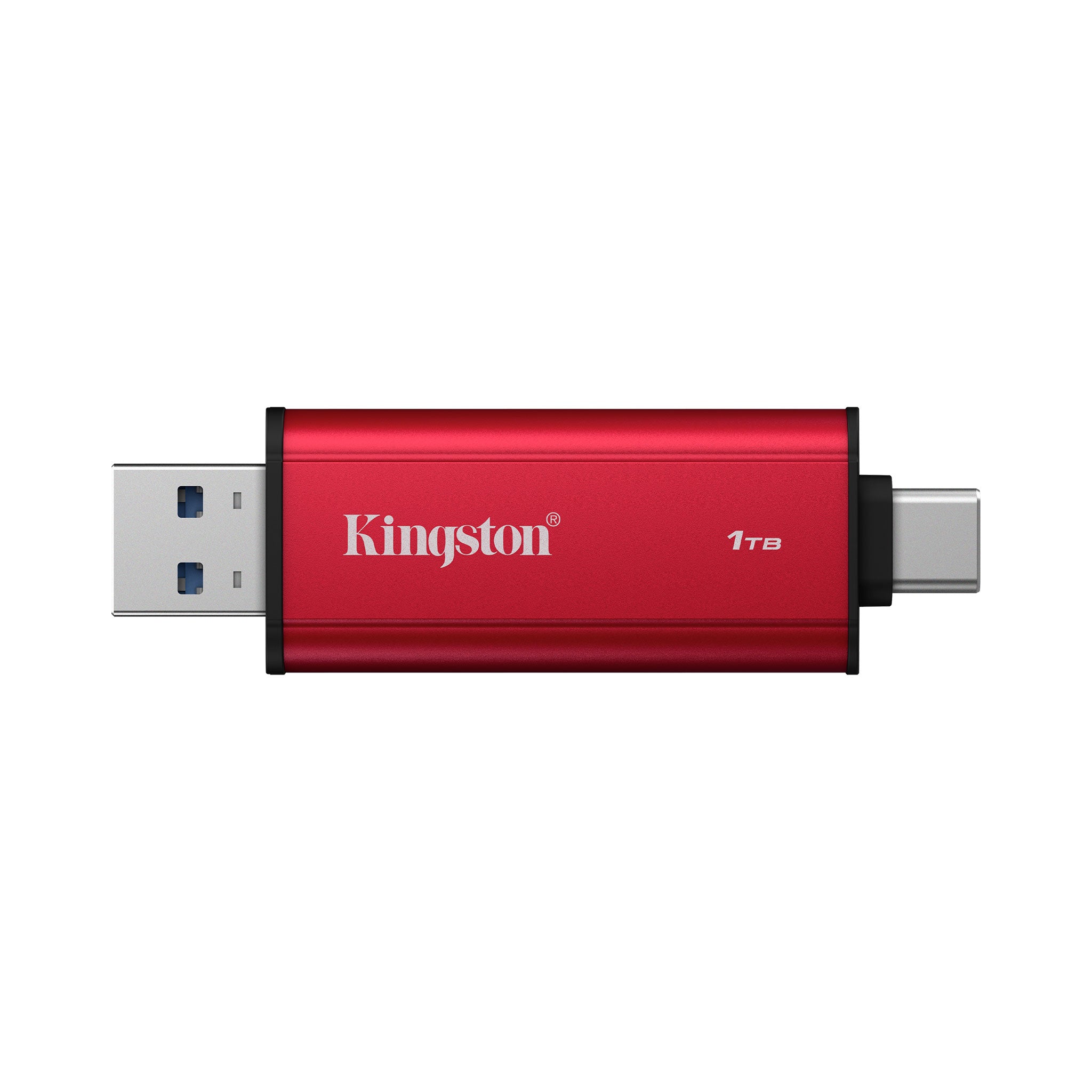 Kingston USB 3.2 Gen 2 1050MB/s Read/950MB/s Write Type-A & Type C Dual Portable SSD (512GB, 1TB, 2TB)
