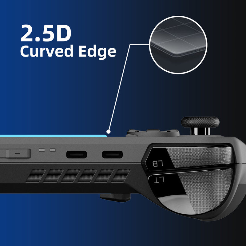 Skull & Co. Tempered Glass Screen Protector 9H Hardness / 2.5D Curved Edge with Positioner for ROG Ally X (ALSP2-P-G)