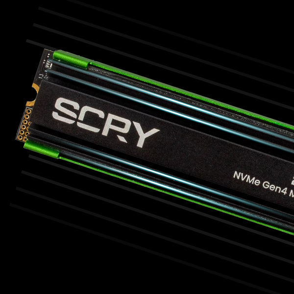 SCRY Nitro Flash Heatsink Game Drive 2TB NVMe Gen4 M.2 SSD for PS5/ PC | DataBlitz