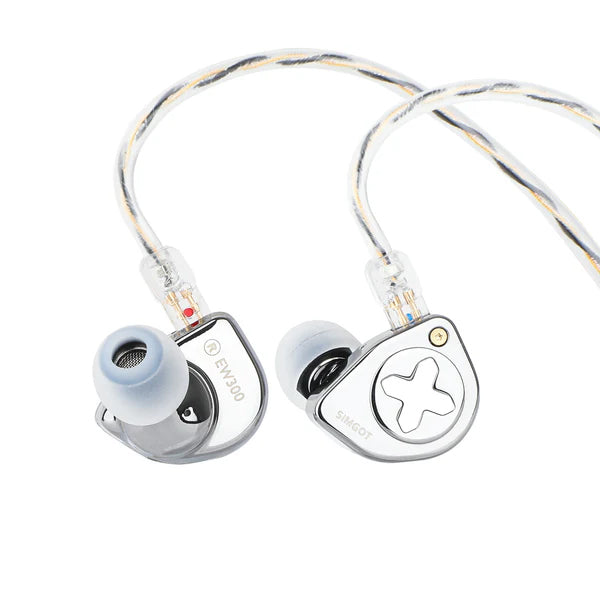 SIMGOT EW300 1DD + 1Planar + 1PZT Hybrid Driver In-Ear Monitor | DataBlitz
