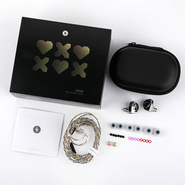 SIMGOT EW300 1DD + 1Planar + 1PZT Hybrid Driver In-Ear Monitor | DataBlitz
