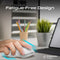 Promate Samo Dual Mode Rechargeable Wireless Mouse with BT & 2.4GHz Connectivity (White)