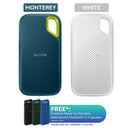 Sandisk Extreme 2TB USB-C USB 3.2 Gen 2 Up To 1050MB/S Portable SSD V2