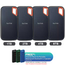 Sandisk Extreme USB-C USB 3.2 Gen 2 Up To 1050MB/S Portable SSD V2