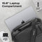 Promate Satchel-MB SleekComfort 15.6" Laptop Messenger Bag with Multiple Compartments
