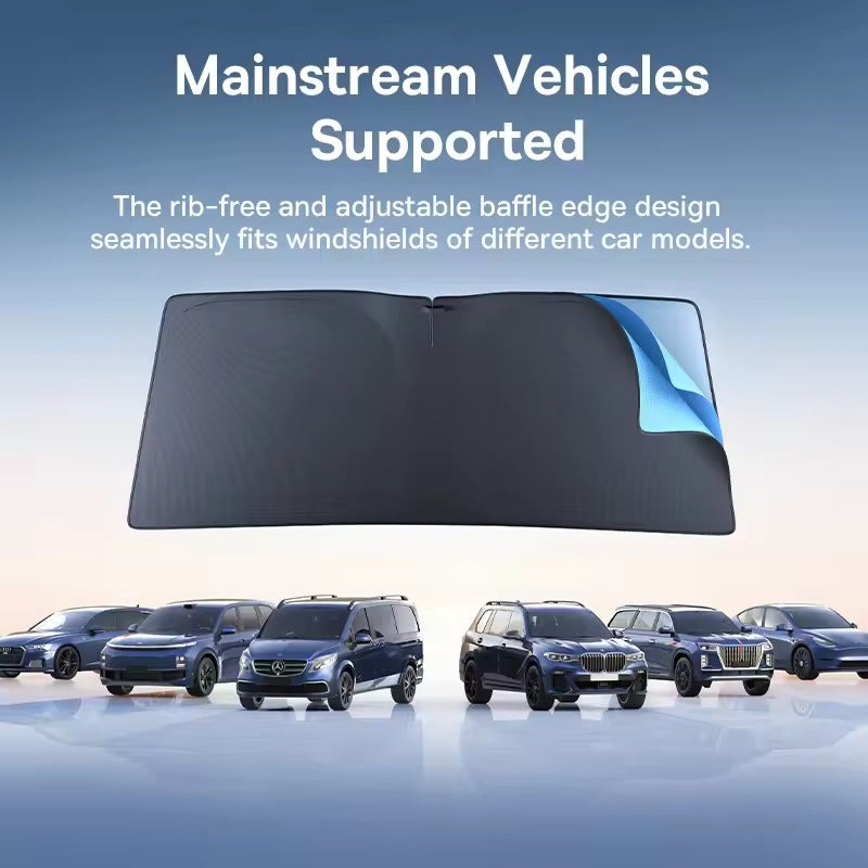 Baseus GoTrip DT1 Single Car Windshield Sunshade (Cluster Black)