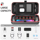 OIVO Carrying Case for Nintendo Switch 2 / Nintendo Switch / Nintendo Switch OLED (Black/Red)