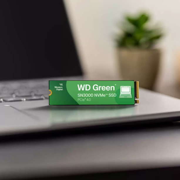 WD Green SN3000 2TB NVMe PCIe Gen 4.0 M.2 2280 Up to 5,000MB/s SSD
