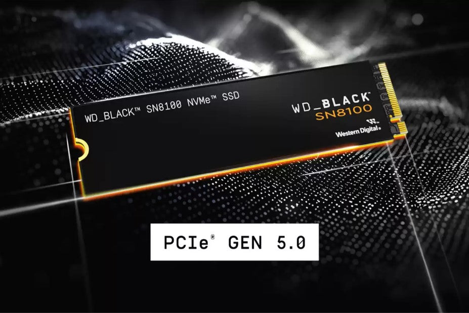 WD BLACK SN8100 NVMe PCIe Gen5 x4 M.2 2280 14900MB/s Gaming SSD 