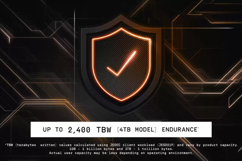 WD BLACK SN8100 NVMe PCIe Gen5 x4 M.2 2280 14900MB/s Gaming SSD 