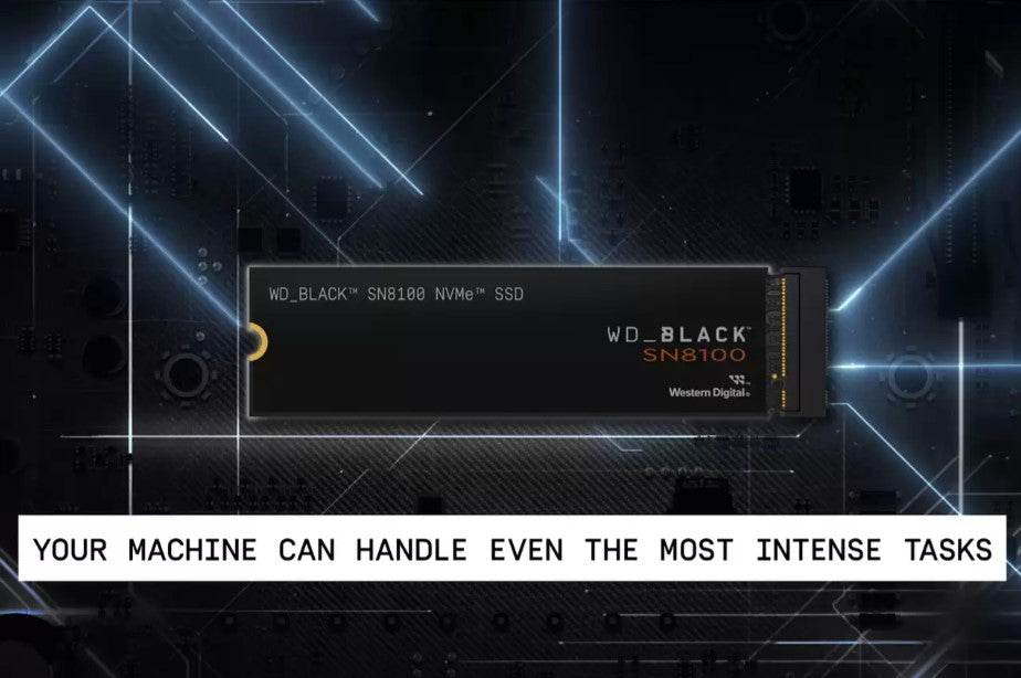 WD BLACK SN8100 NVMe PCIe Gen5 x4 M.2 2280 14900MB/s Gaming SSD 