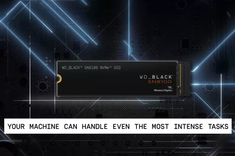 WD BLACK SN8100 NVMe PCIe Gen5 x4 M.2 2280 14900MB/s Gaming SSD 