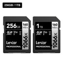 Lexar Professional 1066x SDXC UHS-I C10 U3 V30 160MB/s Read 120MB/s Write SD Card SILVER Series