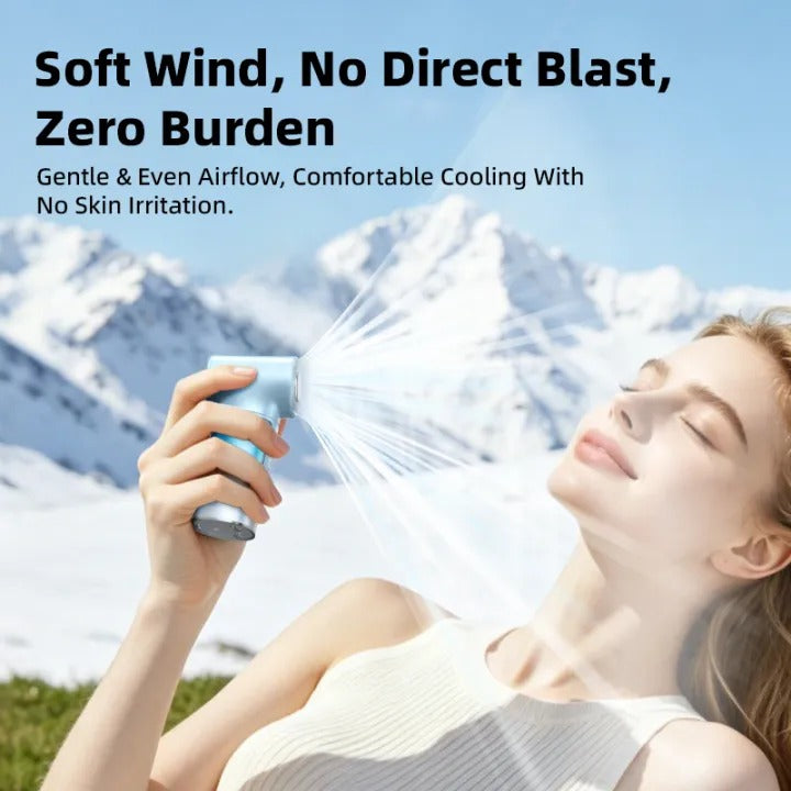 Vyvylabs High Speed 19000 RPM Cooling Handheld Fan 3000mAh