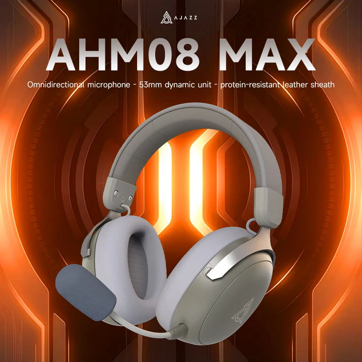 Ajazz AHM08 MAX Tri-mode Headphone | DataBlitz