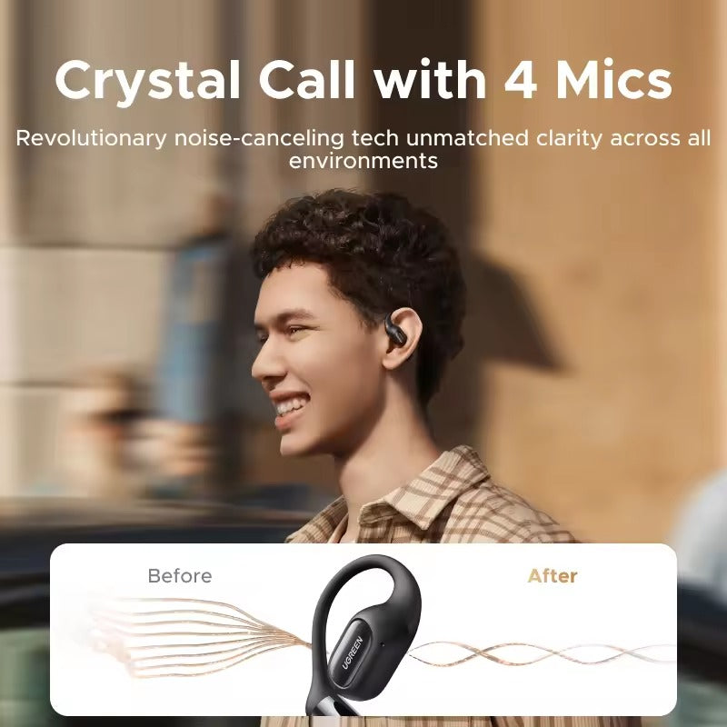 Ugreen FitBuds True Wireless Earbuds (Black, White)