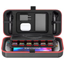 OIVO Carrying Case for Nintendo Switch 2 / Nintendo Switch / Nintendo Switch OLED (Black/Red)