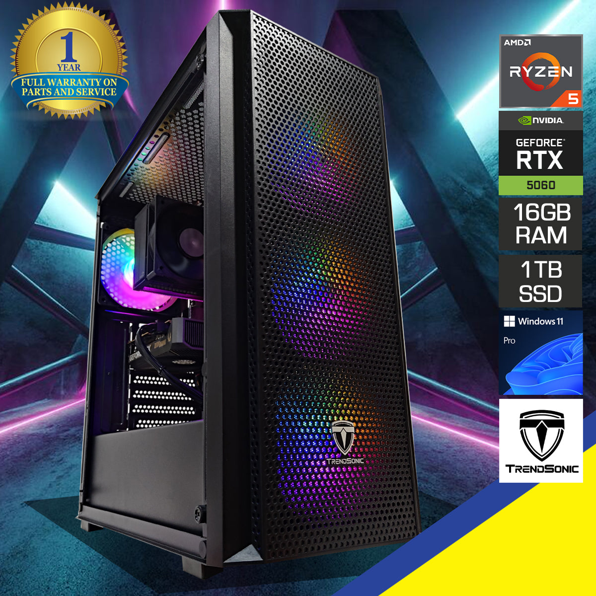 Sigma Breeze Black Desktop Gaming PC | DataBlitz