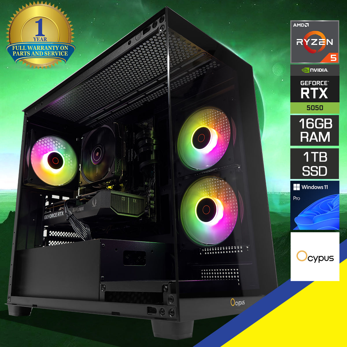 Sigma C52 Black Desktop Gaming PC 