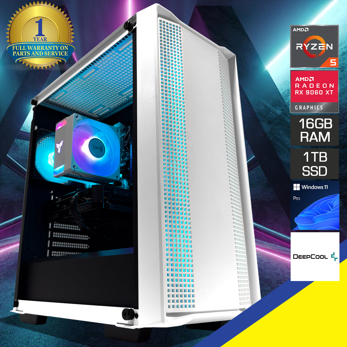 Sigma CC560 V2 White Desktop Gaming PC
