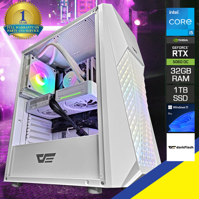 Sigma DK150 White Desktop Gaming PC | DataBlitz