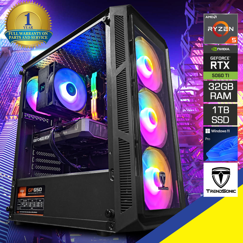Sigma Hermes HE19A Black Desktop Gaming PC