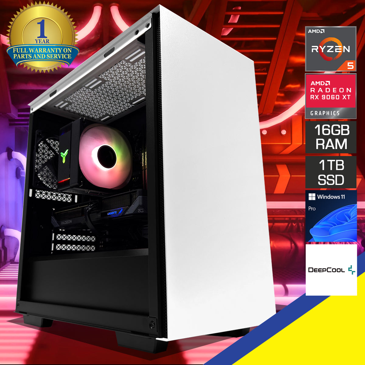 Sigma Macube White Desktop Gaming PC