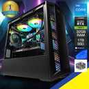 Sigma Masterbox MB320L Black Desktop Gaming PC | DataBlitz