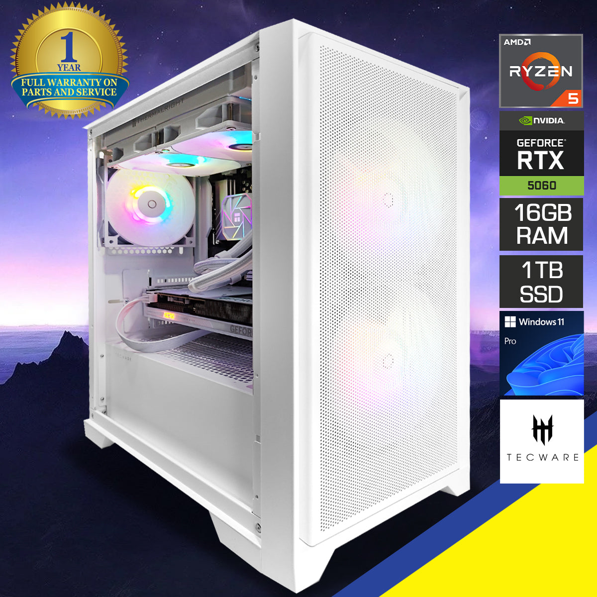 Sigma Neo M2 White Desktop Gaming PC